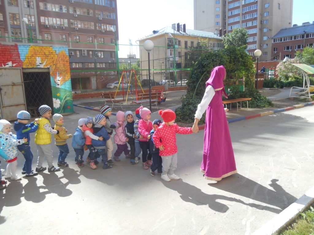 Праздник, посвященный Дню защиты детей.